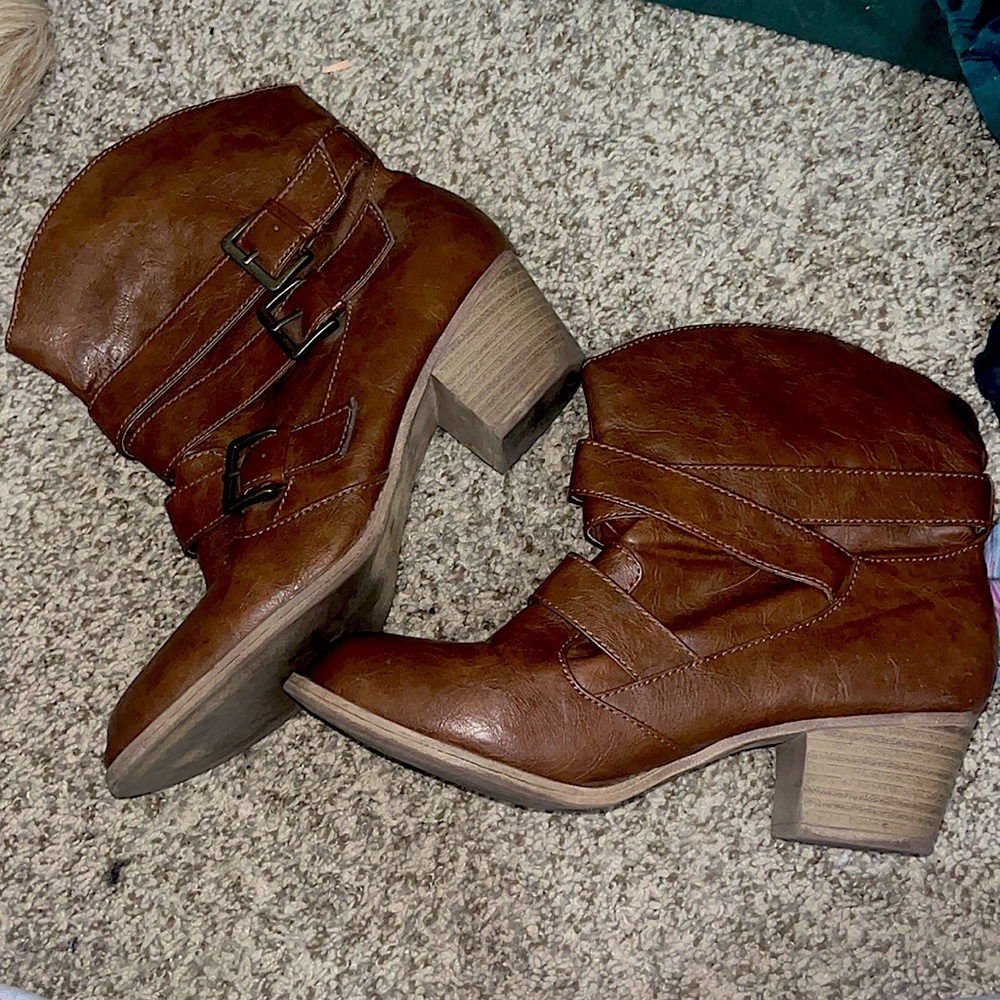 COPY - Brown ancle booties